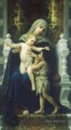 La Vierge LEnfant Jésus et Saint Jean Baptiste2 réalisme William Adolphe Bouguereau